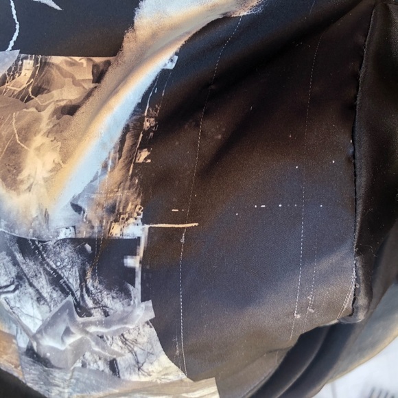 Danier Black Italian Leather Motorcycle Jacket - Picture 9 of 9